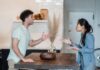 Couple in a heated discussion before apologizing after a hurtful argument