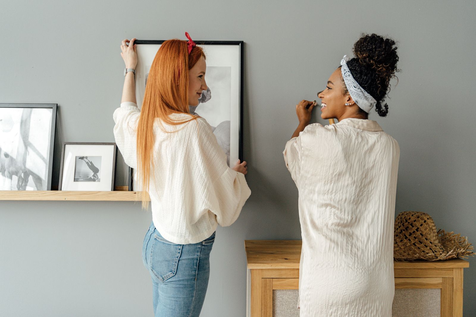 Couple discussing has a work spouse