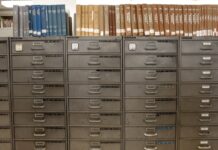 Requesting Your Couples Therapy Records: What to Ask Before You Submit a Release Metal filing cabinets holding rows of indexed documents